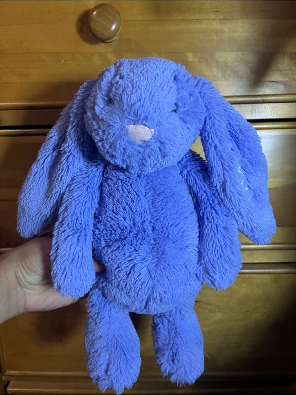 Jellycat Blue Bunny Soft Stuffed Toy for Kids